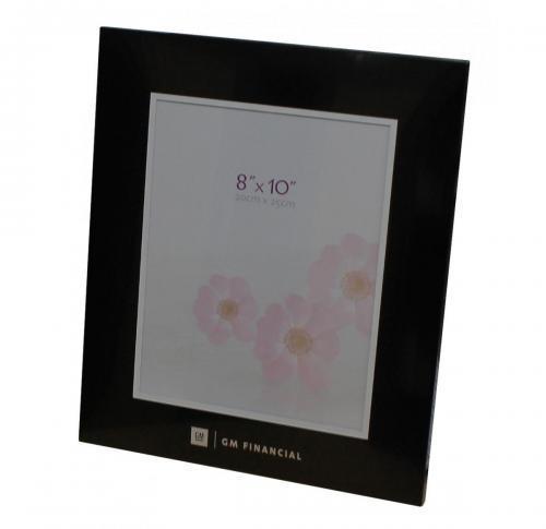 Black Gloss Photo Frame Holds 8